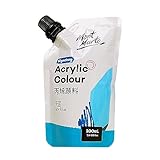 Wayfadacc Verblassende einfarbige Farbe für Acrylfarbe, 11 Farben (100 ml...