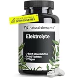 Elektrolyte Tabletten –180 Tabletten mit Magnesium, Kalzium, Natrium und...