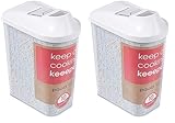 keeeper Schüttdose für Trockenvorräte, Stufenlos verstellbarer...