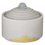 Water Fountains Indoor, Tabletop Fountain, Handcrafted Sandstone, Natural...