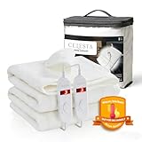 CELESTA Wärmeunterbett 160x140cm, Heizdecke mit 3 Temperaturstufen,...
