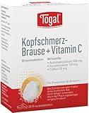 Togal Kopfschmerz-Brause + Vitamin C zur Behandlung bei leichten bis...