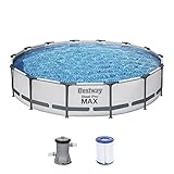 Bestway Steel Pro MAX Frame Pool-Set mit Filterpumpe Ø 427 x 84 cm,...
