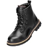 OWIF Winterschuhe Damen Winterstiefel Herren mit Warm Gefüttert...