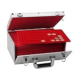 Safe 273 Münzen-Koffer GIGANT: Münzkoffer mit 15 Einsätzen für über...