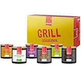 Hartkorn - Grill Gewürzbox (6-teilig) Young Kitchen (Smoky BBQ Rub, Steak...