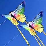 2PCS Schmetterling Drachen Butterfly Kites,Kinder-Drachen,Einleiner...