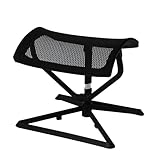 AMSTYLE Fußauflage LEGpro OTTOMANN Design Beinauflage Stoffbezug/Mesh für...