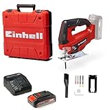 Einhell Akku-Stichsäge TC-JS 18 Li (1x2,5 Ah) Power X-Change (Li-Ion, 18...