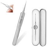 RUCUDIM Edelstahl Pinzette Milienmesser, Mitesserpinzette Präzisions,...