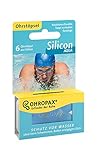 Ohropax SILICON AQUA Ohrstöpsel - 1x 6 Stück - Wasserfeste...