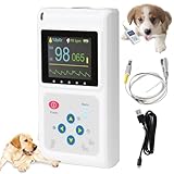 Tragbares Veterinär-Pulsoximeter, präziser Herzfrequenzmesser für...