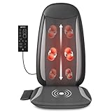 COMFIER Massagesitzauflage,Shiatsu Massageauflage für Nacken und...