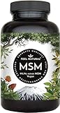 MSM Tabletten - 2000mg MSM (Methylsulfonylmethan) je Tagesdosis - 365...