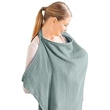 Aolso Stillbezug für Babys, Musselin-Stillbezug, Stilltuch für Unterwegs...