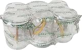 6er Set Bügelglas 500 ml