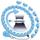 JLoibao Smart Hula Hoop Reifen Erwachsene Zum Abnehmen, 24-Stufiger...