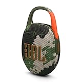 JBL Clip 5 - Camouflage – Tragbare Bluetooth-Lautsprecher-Box mit JBL Pro...