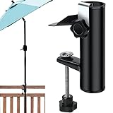 LEcylankEr Sonnenschirmständer, Sonnenschirmhalter Balkongeländer,...