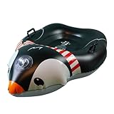 Habarri Aufblasbarer Schlitten Eisbär Snow Tube | Pool Schwimmmatratze 2...