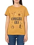 Lucky Brand Damen Cow Girl Era Classic Crew, Honigsenf, XX-Large