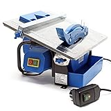 Wiltec Fliesenschneider elektrisch 600 W bis 34 mm Fliesenstärke,...