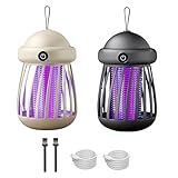 3 In 1 UV Insektenvernichter Elektrisch, Mückenlampe Camping Nachtlicht,...