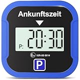 Warmfay® Elektronische Parkscheibe mit Zulassung vom KBA, Automatische...