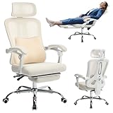 RBFGYIOP Bürostuhl Ergonomisch Mit Kopfstütze & Lordosenstütze -...