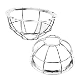 HIAKDOFT 2 Stück Schutzhaube für Rauchmelder mit Antivandalismus...