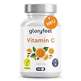 Vitamin C 1000mg - Hochdosierte, vegane Tabletten für Immunsystem &...