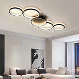 TUJJTU LED Deckenleuchte Dimmbar Wohnzimmerlampe Modern Kreative...