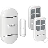 LACORAMO Türalarm und Fensteralarm MIT 2 Fernbedienungen -130 Db...