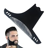 Bartschablonen-Set – verstellbare Bartschablone & Schnurrbartführung |...
