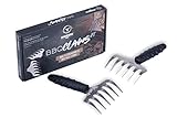 MOESTA-BBQ 19231 Edelstahl Meat-Claws - Ideale BBQ-Claws für Pulled Pork,...