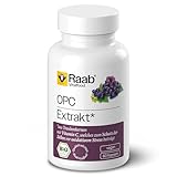 Raab Vitalfood® Bio OPC Extrakt Kapseln - Traubenkernextrakt aus...