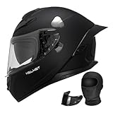 QJWMatic Full Face Modular Motorcycle Helmet Four Seasons Street Touring...