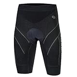 BRUBECK Herren 1/2 Fahrradhose Radhose gepolstert | Profiqualität |...