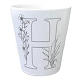 speecheese Floral Buchstabe H Blumentopf zum Ausmalen für Kunstliebhaber...