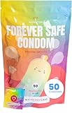 MySecretCase Latex Kondome 50 Stück Packung - Condoms für Männer,...