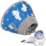 Halskrause Katze Weich,Katzen Halskrause für Nach Operationen und...
