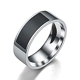 NFC Handy Ring Edelstahl tragbar mit Chip Wireless RF...