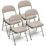 Gartenstühle Stapelbar 4er set Balkonstuhl Campingstuhl Klappbar...