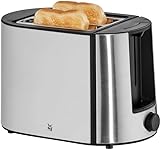 WMF Bueno Pro Toaster 2 Scheiben, Doppelschlitz Toaster Edelstahl mit...
