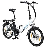 smartEC Camp-20D E-Bike Klapprad 250W Hinterradmotor Li-Ion-Akku 36V/15,6Ah...