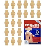 21 Stück Zehennagel Behandlung, Pilz-Nagel-Patches,...