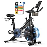 MERACH Heimtrainer Fahrrad mit Magnetischem Widerstand, Leises Hometrainer...