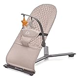 Kinderkraft Babywippe MIMI, Spielbügel mit 2 Spielzeuge, verstellbare...