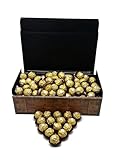 Ferrero Rocher 1Kg XL 'Gold' Schatztruhe mit 80 Kugeln - knusprige...