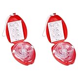 CPR Beatmungsmaske mit Filter,Lifesport 2 Stück CPR Tasche Rescue Maske...